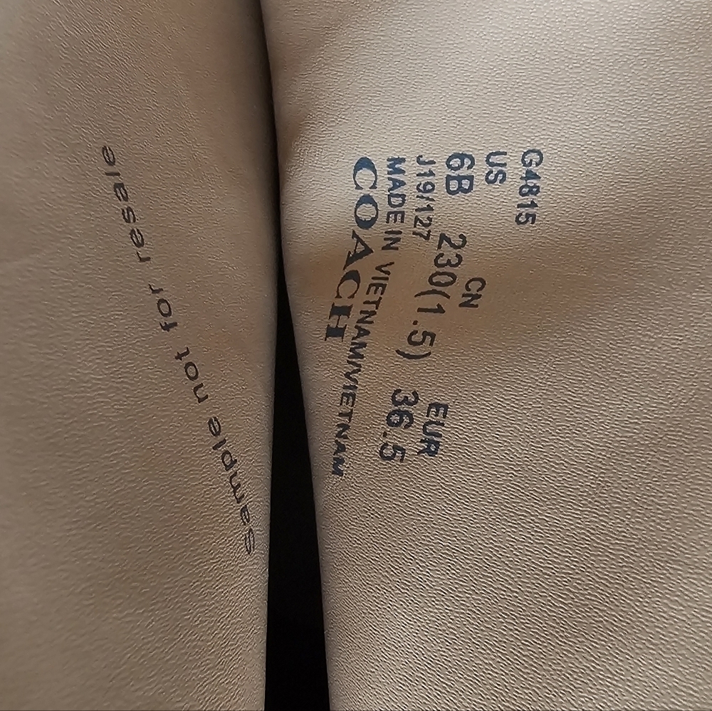 COACH Paige Western Bootie ( Currently Sold Out Online) Size 6 - Picture 9 of 13